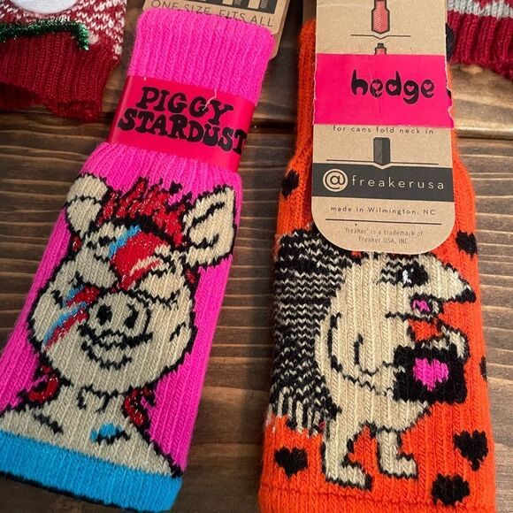 Makers Mark Tito’s Freakerusa Piggy Hedgehog Drink Koozies - Picture 10 of 15